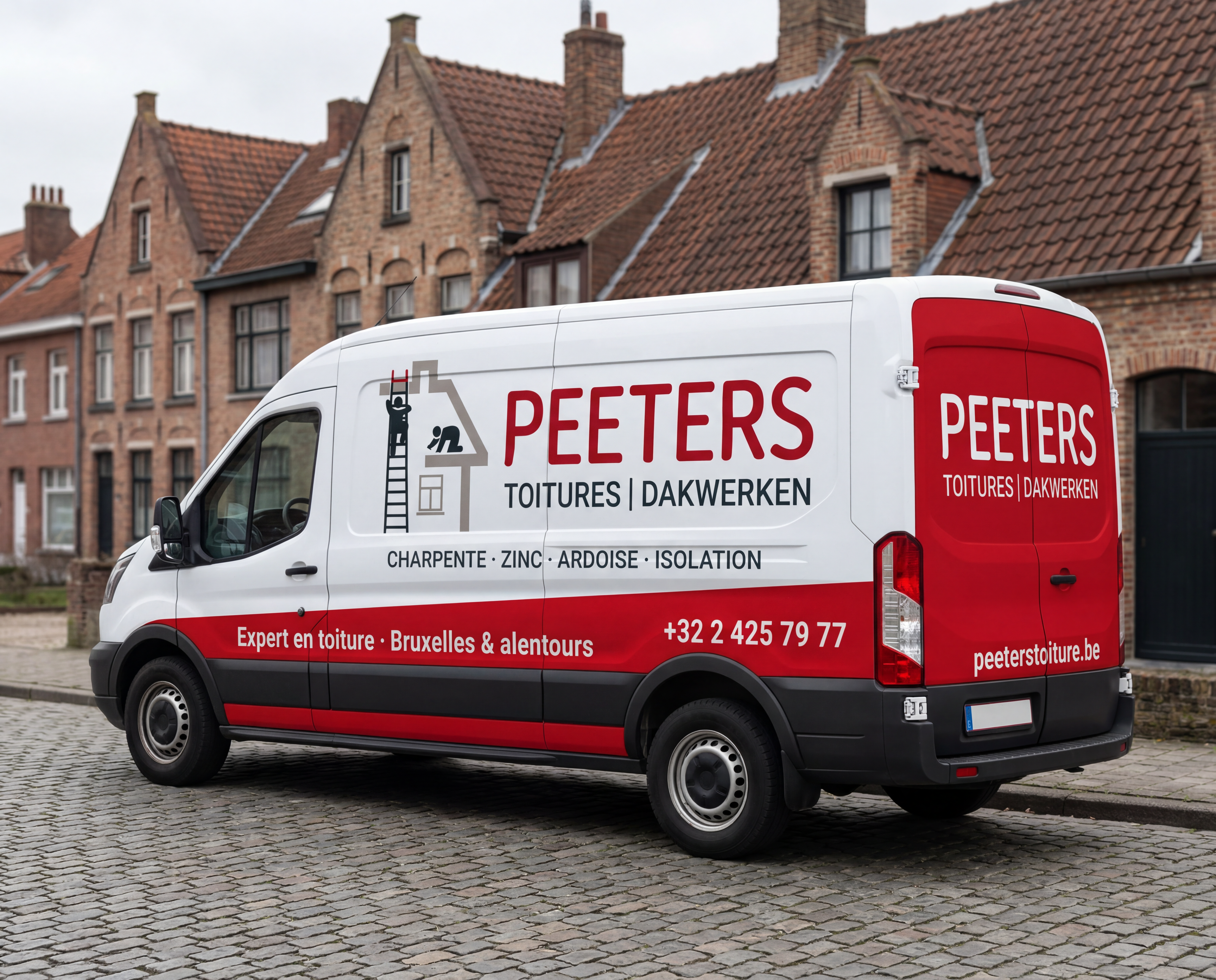 Belettere vrachtwagen project Peeters